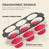 BRONYPRO Jumbo Silicone Muffin & Cupcake Pan for Baking with
