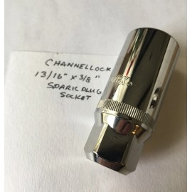 CHANNELLOCK  13/16"  x 3/8" DR Sparkplug Socket  6 Point Free  USA Shipping