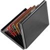 Enyoir Slim RFID Credit Card Protector Wallet, Block Identity Thieves,