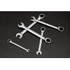 FLZOSPER 6mm Metric Ratchet Wrench,Box End Head 72-Tooth Ratcheting Combination