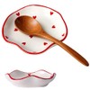 Ceramic Spoon Rest for Stove Top, 5.1 Inch Heat-Resistant Kitchen