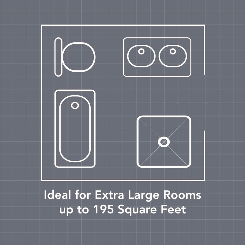 Broan-NuTone 509 Through-the-Wall Ventilation Fan White Cover, 200 CFM, 8.5