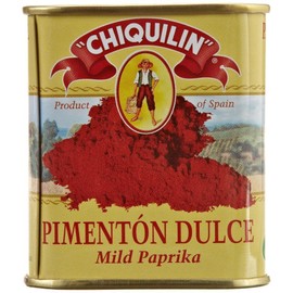 Chiquilin Pimenton Dulce Mild Paprika 2.64 oz Tin (12 Pack, Case)