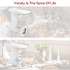 KITCHTREE Meat Grinder Attachment for KitchenAid Stand Mixers Includes Food