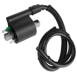 Caltric Ignition Coil fits Honda TRX420FA5 TRX420FA6 Rancher 420 4x4 2015 2016 2017-2019