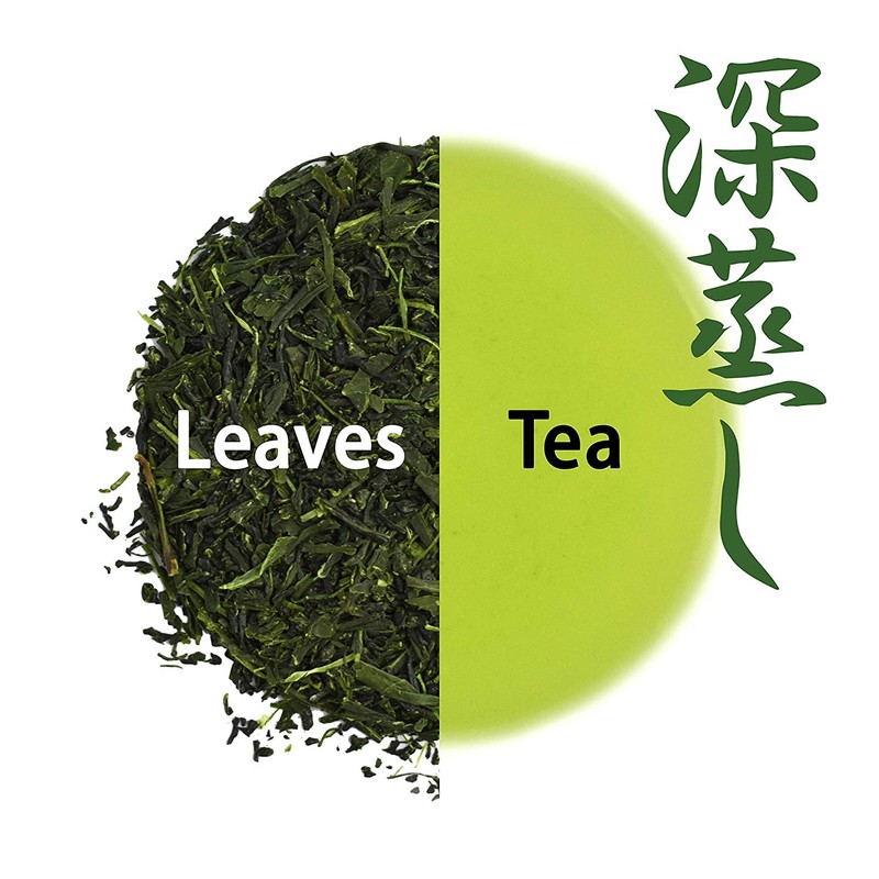 Green Tea Sencha (Fukamushi) Japanese Organic Loose Leaf Green Tea,