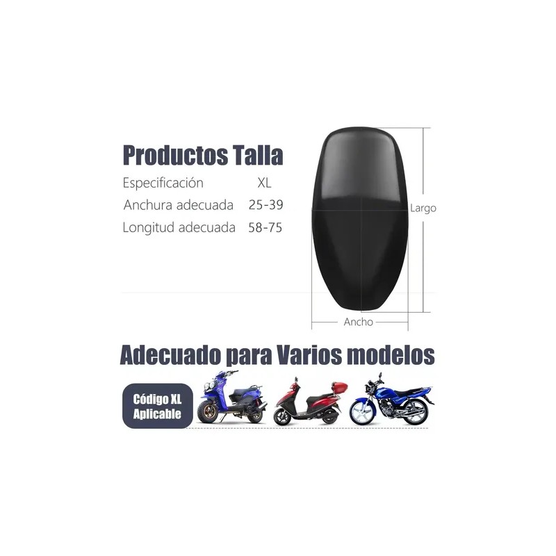 Funda De Asiento Impermeable Para Motocicleta