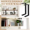 Shimeyao 2 Pack 5 Inch Heavy Duty Double Floating Shelf