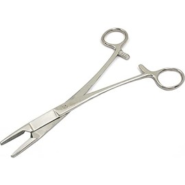 Locking Scissor Forceps Fly Fishing Hemostat Tool 6.5"