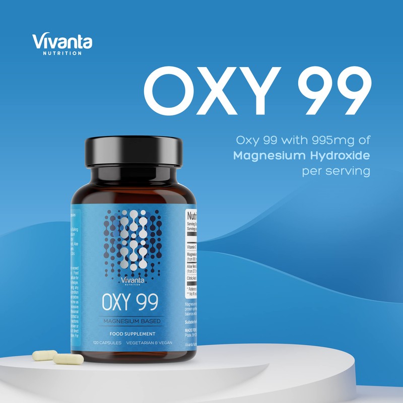 OXY 99 - Oxygen Cleanse - Vegan & Vegetarian Friendly