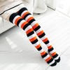 Kayhoma Extra Long Cotton Stripe Thigh High Socks USA Flag