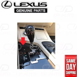 Lexus 13 - 15 LEXUS ES350 SHIFT LOCK RELEASE BUTTON COVER CAP BLACK OEM NEW
