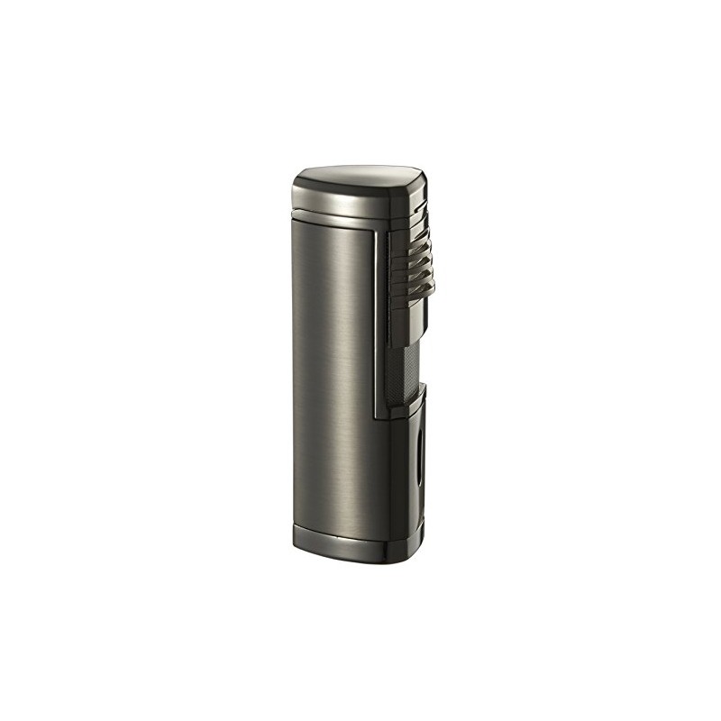 Visol Pyrgos Quad Torch Flame Cigar Lighter with Built-in Punch