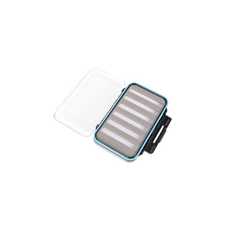 Fly Box High Capacity -Fly Fishing Box/Case Waterproof Double Sided