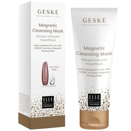 GESKE Magnetische Reinigungsmaske | Verwendung mit der Touchless Magnetic Peeling Mask | Tiefenreinigung der Haut | Gesichtsmaske mit magnetischen Partikeln | Sanfte Formel mit Vitamin E & Glycerin