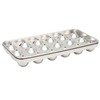 Metal Ice Cube Tray, Stainless Steel Reusable Ice Cube Trays,