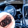 400 Pcs O-ring Seals, 24 Sizes Rubber Electrical Gasket Kit,