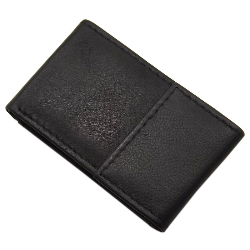 MJ-Design-Germany Calfskin Mini Wallet in Black