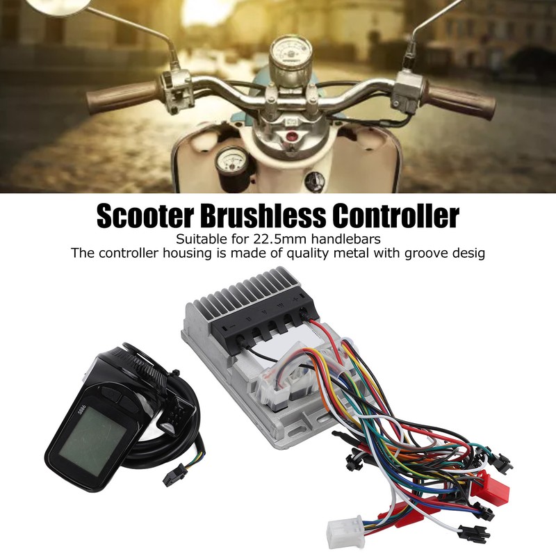 48V 60V 500W Sine Wave Brushless Controller Kit 3 Modes