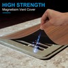 PATIKIL 14"x3.5" Magnetic Vent Cover, 2 Pack Floor Wall Air