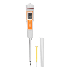Soil Detector 2 in 1 EC/TDS High Accuracy Easy Read Soil Tester with Blue Backlight Screen for Plants Garden Farm