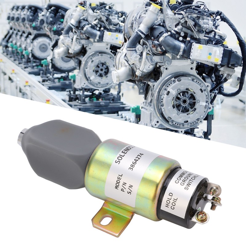 Shut Off Solenoid Valve Engine Stop Solenoid Valve 3864274 for