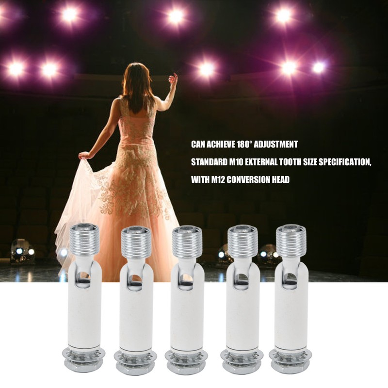 5Pcs M10 Sloped Ceiling Adapter for Ceiling Lamp Pendant Light