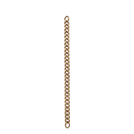 FANCY STRAP MID SIZE CHAIN gold brass