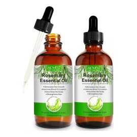 Aceite Esencial Romero 100% | Kit 2 120ml Cabello Barba Ceja