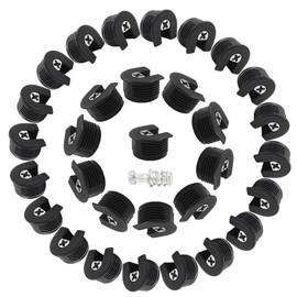 Aracombie 20 PCS Shelf Support Pins Thread Cam Lock, Cabinet Shelf Pins Shelf Holders, Cam Locks for Cabinets,Furniture, Closet, AST20230731-3001