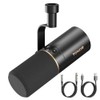 Micrófono Dinámico USBXLR para PC, TONOR Profesional microphone Vocal con