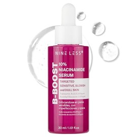 NINELESS B-Boost - Suero de niacinamida al 10% – Suero facial coreano para un tono de piel uniforme – Ácido tranexámico y glutatión – Revitaliza la te