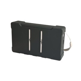 GQ GMC Digital Geiger Counter Nulcear Radiation Detector Drop-Proof Silicone Case (Black, Green, Yellow) (Black)