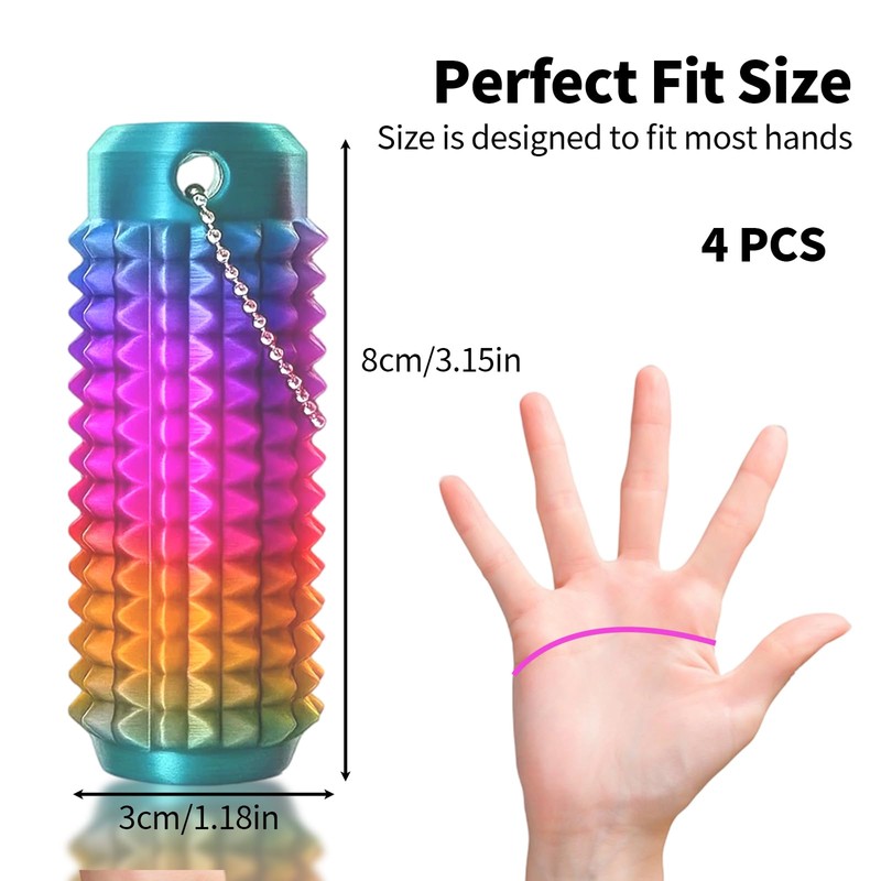 4 Pieces Fidget Toys, ADHD Toy for Adults, Tuning Toys