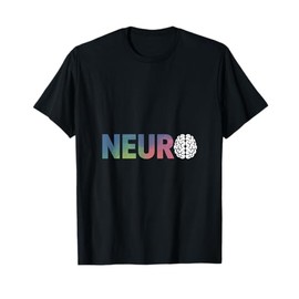 Neuro Scientist Brain Motif T-Shirt