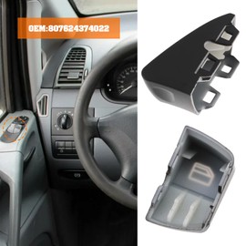 Briny River 2 Stück Fensterheberschalter-Tastenkappe für Fahrerseite Vorn 807624374022 Kompatibel mit Mercedes Vito II Viano W639 2003–2015