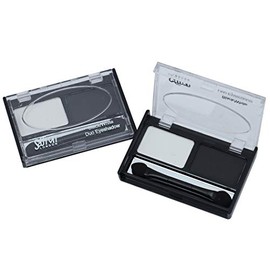 Saffron - Black/White Matte Duo EyeShadow #9285A