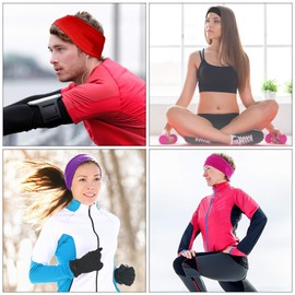 CHRORINE 10 Pcs Neck Gaiter Headwear Bandana Face Scarf Headband for Men Women Motorcycle Cycling Fishing Hiking Ski(10 Colors)