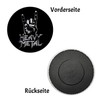 Devil Horns Hand - Heavy Metal Magnet Round Rock-on Sign