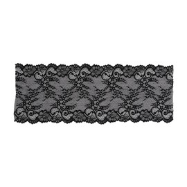Lace Ribbon 18cm Wide Unique Style Soft Thickened Clothing Accessories for Decorate Clothes TrousersBlack