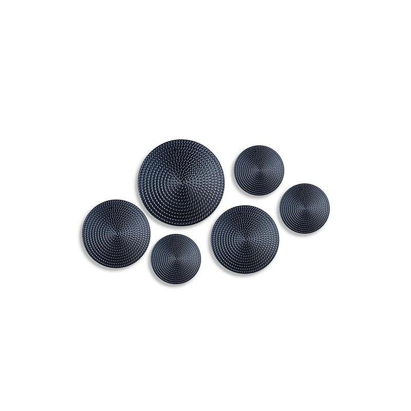 JWZSKZYZ metal wall art (Black-B)