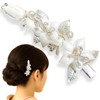 Hair Ornament, Neat Lily Motif x Elegant Texture, Hair Clip,