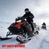 14 FT Heavy-Duty Snowmobile Tow Strap, Durable Tow Rope with
