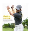 CMOSAF Golf Swing Trainer,Golf Axis Trainer, Adjustable Swing Aid Strap