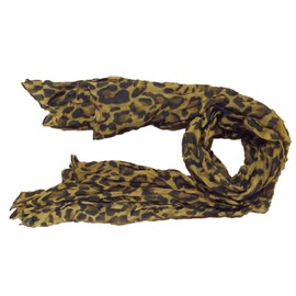 Celebrity Coffee Brown Animal Leopard Print Shawl Scarf Shawls Scarves