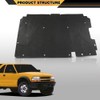 CNNELL Hood Insulation Pad Compatible with Chevy S10 GMC Sanoma