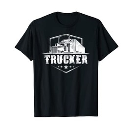 Trucker Truck Driver Vintage Trucker T-Shirt