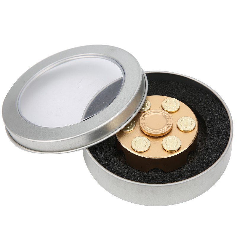 Mini Spinner Pure Copper Detachable with Rotating Bullets Stress Relieving