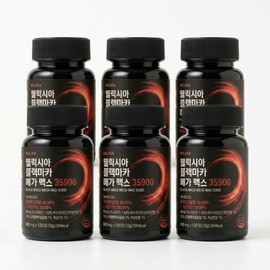 Wellixia Black Maca Mega Max 35900, 6 units, 120 tablets / 웰릭시아 블랙마카 메가 맥스 35900, 6개, 120정