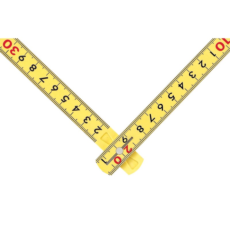 sinwa測定 Fiber Fold The CM Scale 1 m 5 Fold Rose 78705 